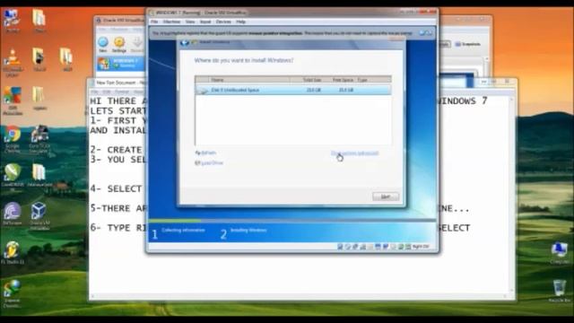 INSTALLING WINDOWS 7 IN VIRTUALBOX смотреть онлайн