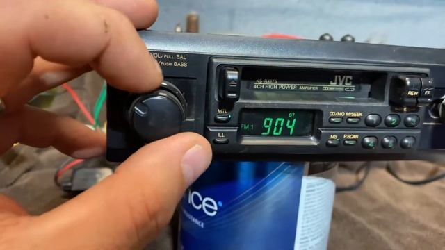 JVC KS-RX175 Cassette Car Receiver Shaft Radio Demo and Operation смотреть онлайн