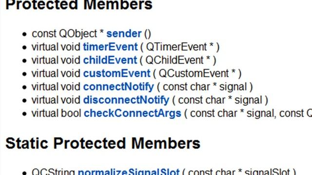 QT tutorial: QObject class (Arabic) смотреть онлайн