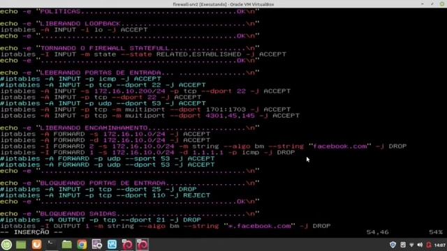 Configurando firewall iptables no Linux - Vídeo 2 parte 2 - Acesso remoto SSH rede interna e extern смотреть онлайн