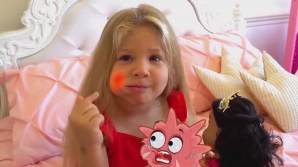 Диана и Рома Диана и папа идут к стоматологу