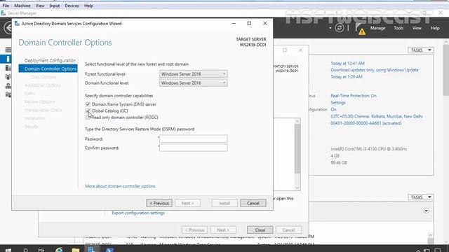 Setting up Active Directory in Windows Server 2019 Step By Step Guide | Active Directory Domain смотреть онлайн