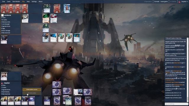 Android Netrunner: Moons Practice