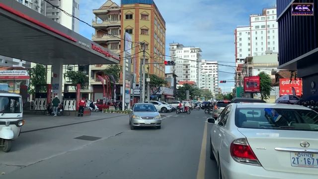 Driving At Beong Keng Korng Any Road View смотреть онлайн