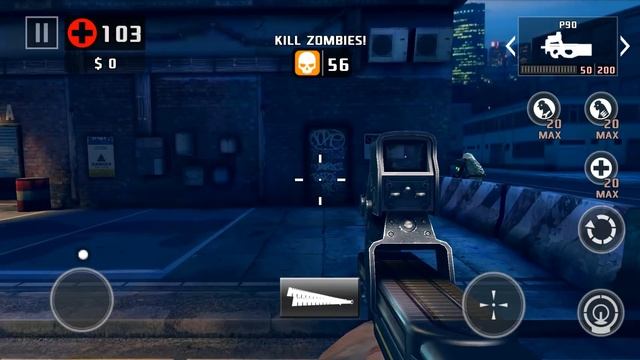 DEAD TRIGGER 2 || P90 Vs LEWIS Vs MGL-140「Android Gameplay」