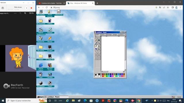 windows 98 simulator смотреть онлайн