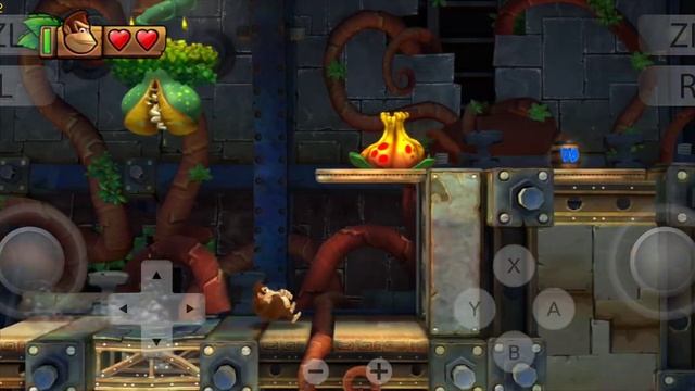 Donkey Kong tropical freeze Yuzu EA test (status playable low fps with recording) Snapdragon 865 смотреть онлайн