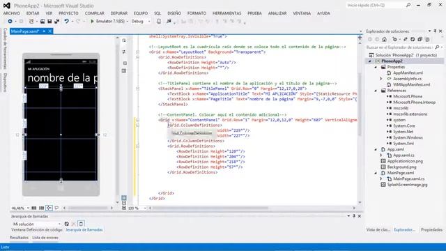 Tutorial Windows Phone - 3. Diseñando la App Parte 2 [geekytheory.com] смотреть онлайн