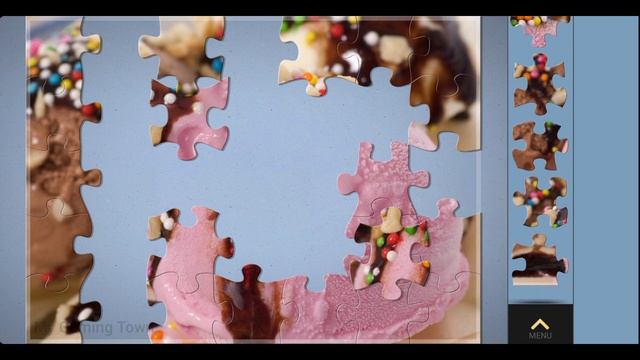 Magic Puzzles. Ice Cream 🍦 With Chocolate 🍫 Topping 🍨- My Gaming Town ♥ смотреть онлайн