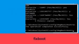 BAD SYSTEM CONFIG INFO WINDOWS 10
