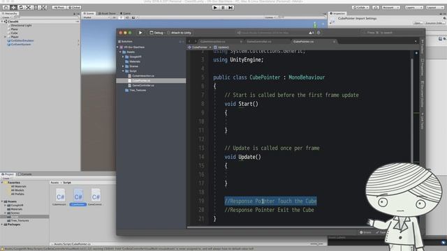 Unity VR GoogleVR Class06 - C# Script смотреть онлайн