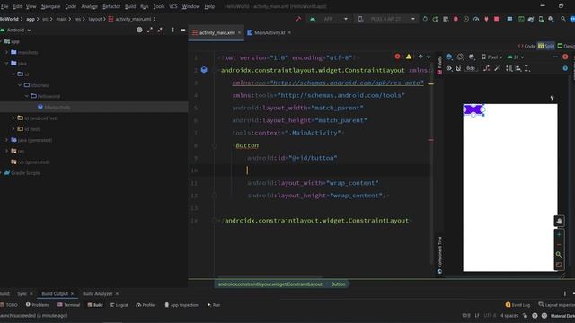 Membuat Aplikasi Hello World Dengan Android Studio