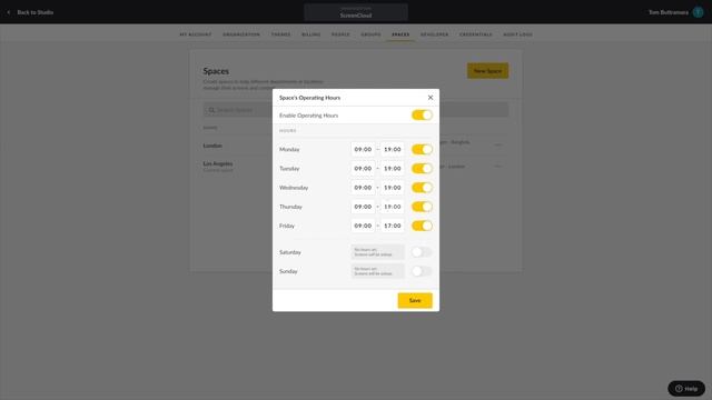 How to set screen operating hours смотреть онлайн