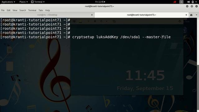 Reset forgotten luks partition passphrase key ( Recovery) - cryptsetup смотреть онлайн