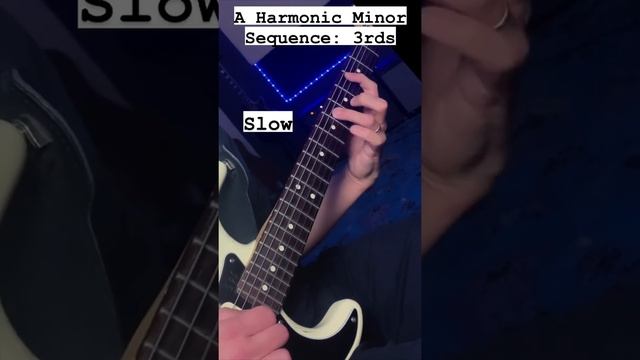 Упражнение Гармоническая Минорная гамма🔥 смотреть онлайн