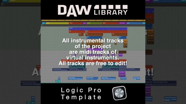 High Lights Logic Pro Template by DAW LibrarY Demo | OneRepublic смотреть онлайн