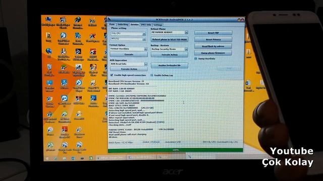 General Mobile GM6 Google Hesap Sıfırlama - GM 6 8.0 FRP Reset