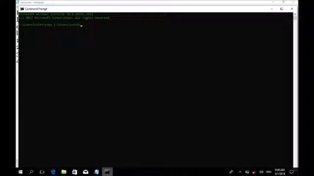 How to copy any files using cmd смотреть онлайн