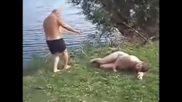 Смотри до конца-приколы на рыбалке!