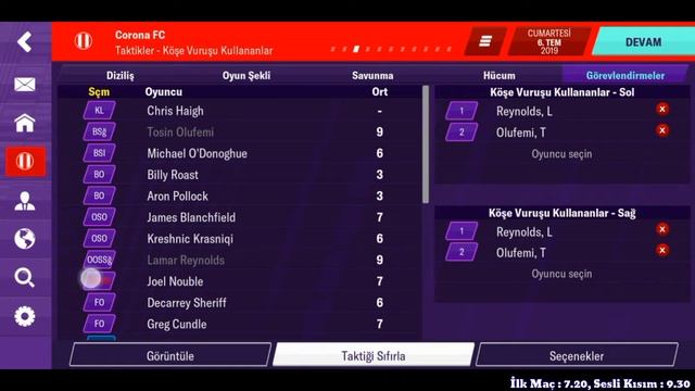 #1 Yeni Kariyer | Corona FC | Football Manager 2020 Mobile Klübüm Modu смотреть онлайн