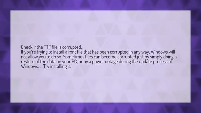 Why can't I install fonts on Windows 10? смотреть онлайн