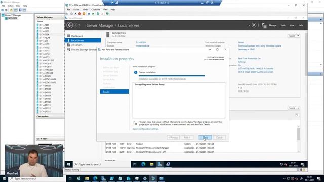 Migration von Fileservern auf Windows Server 2022 смотреть онлайн