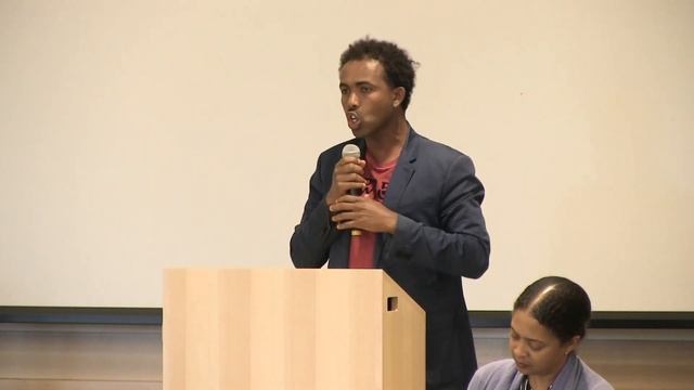 Writer Boyah J. Farah talks about storytelling/racism/poetry at Joiner Institute Writers Workshop смотреть онлайн