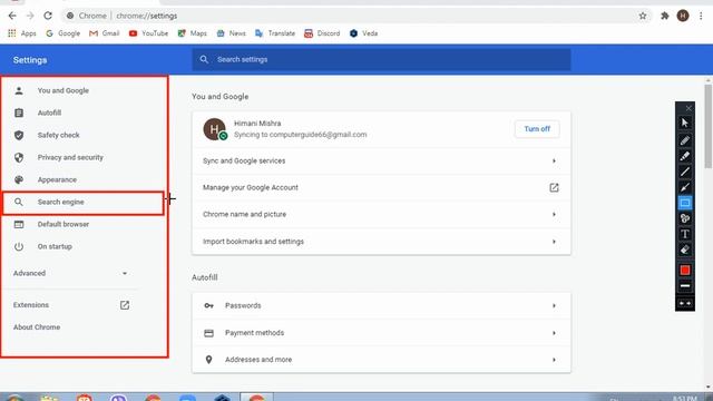 How to change search engine of google chrome(Tutorial) | Windows 7 | English смотреть онлайн