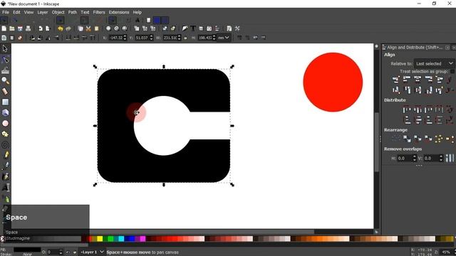 INKSCAPE TUTORIAL ~ CREATIVE LOGO - part 8 смотреть онлайн