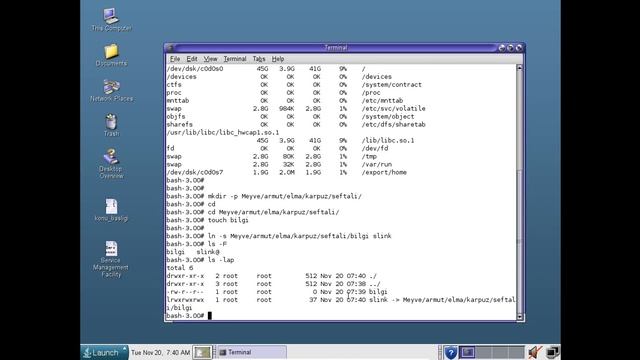 UNIX Ders-16 (Unix Dosya Sistemi-1 / Unix File System-1 - UFS) смотреть онлайн