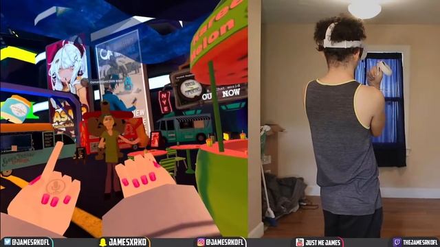 Frist Time Oculus Quest 2 New Years 2022 VR Chat Vlog Pt.1 смотреть онлайн