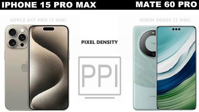 iPhone 15 Pro Max vs Huawei Mate 60 Pro смотреть онлайн