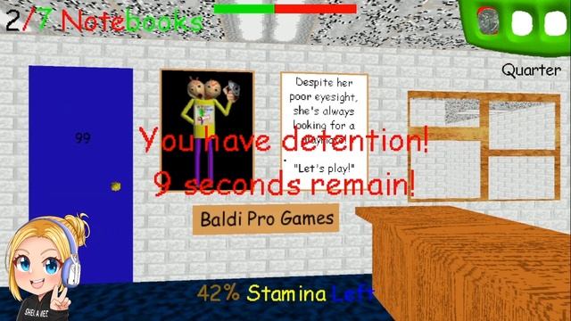 Playing MOD by A Fan | Baldi Games Helps Baldi Pro Games (MOD). смотреть онлайн
