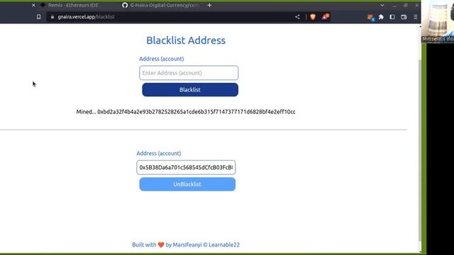 Building G-naira dApp Part 2 ( with React and Solidity) смотреть онлайн