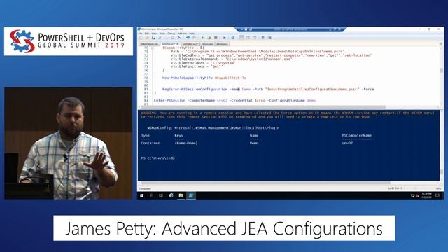 Advanced JEA Configurations by James Petty смотреть онлайн