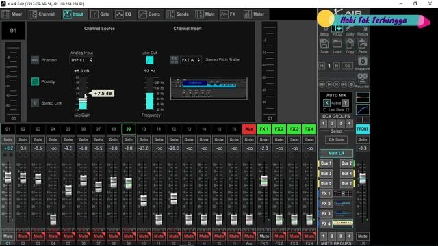 Setting Vocal X Air 12 | effect vintage room | Jheess смотреть онлайн