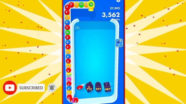 Bounce Merge | Bounce And Collect In Bounce Merge 2048..4096 Part 01 #Bouncemerge