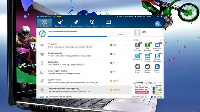 Wise Care 365 Pro 3.18 смотреть онлайн