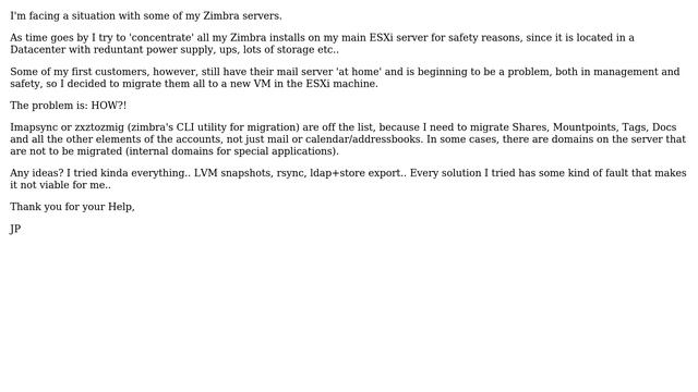 Zimbra to zimbra complete migration (not just mail) (3 Solutions!!) смотреть онлайн