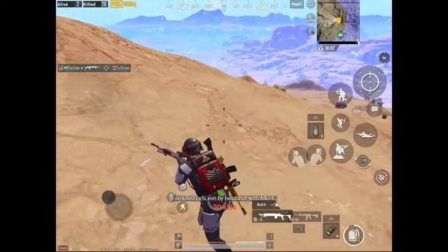 (PUBGM) MK14 Is OP! More Practice Using iPad Air. смотреть онлайн