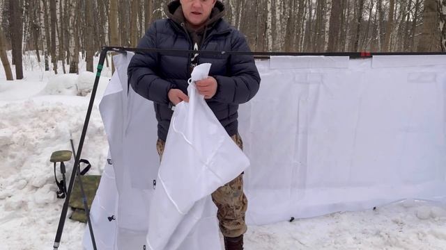 Скрадок на гуся белая маскировка смотреть онлайн