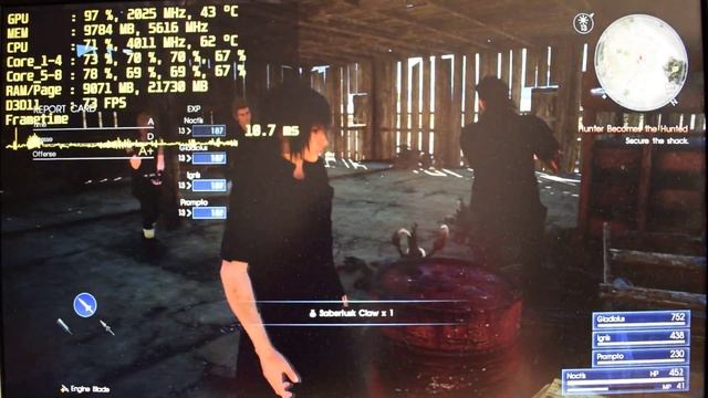 Final Fantasy XV/15 - i7 920 - GTX 1080 Ti - 1440p Test смотреть онлайн