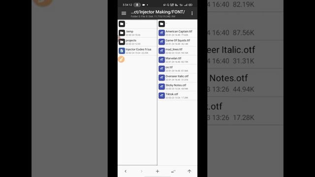 How To Change Font In Injector | Injector Kaise Banaye | #AndLua смотреть онлайн