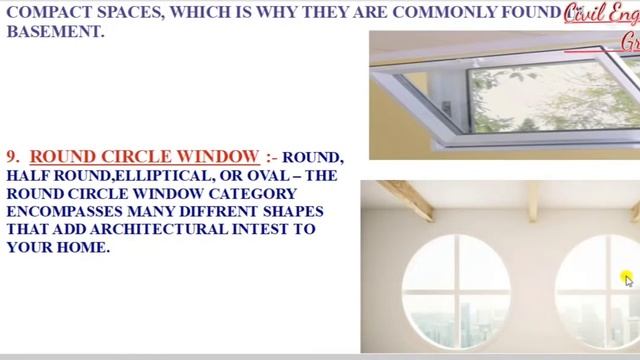 Window, Types of Windows all Details By Er.S Ahmad (M.Tech) смотреть онлайн
