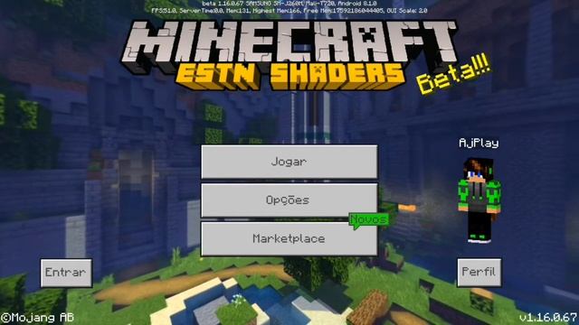 Versão 1.16.0.67 do minecraft download na descrição (direto no media fire) смотреть онлайн