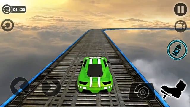 Impossible Stunt Car Tracks 3D 2018-Best Android Gameplay HD #24 смотреть онлайн