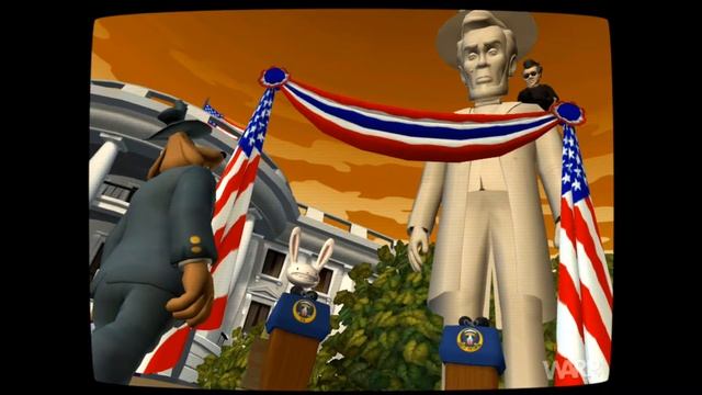 Sam & Max Save the World season 1 Episode 4 Abe Lincoln must Die Part 4 смотреть онлайн