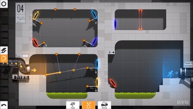Bridge Constructor Portal - Walkthrough - Part 4 - Colorings (PC HD) [1080p60FPS] смотреть онлайн