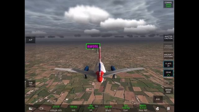 *RFS* Landing In Manchester Airport In A SAAB 340 B