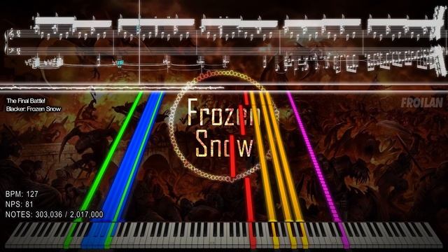 『Black MIDI / Synthesia 3D』 The Final Battle! | Frozen Snow смотреть онлайн
